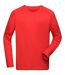 Maillot running en polyester recyclé - Homme - JN522 - rouge