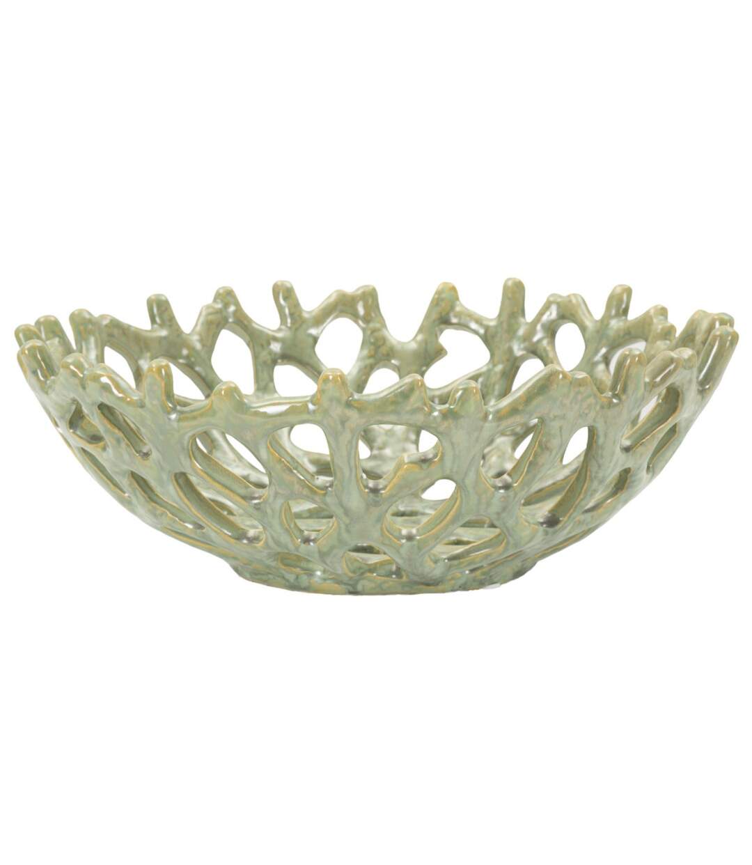 Vide-Poche Design Coral 35cm Vert-1