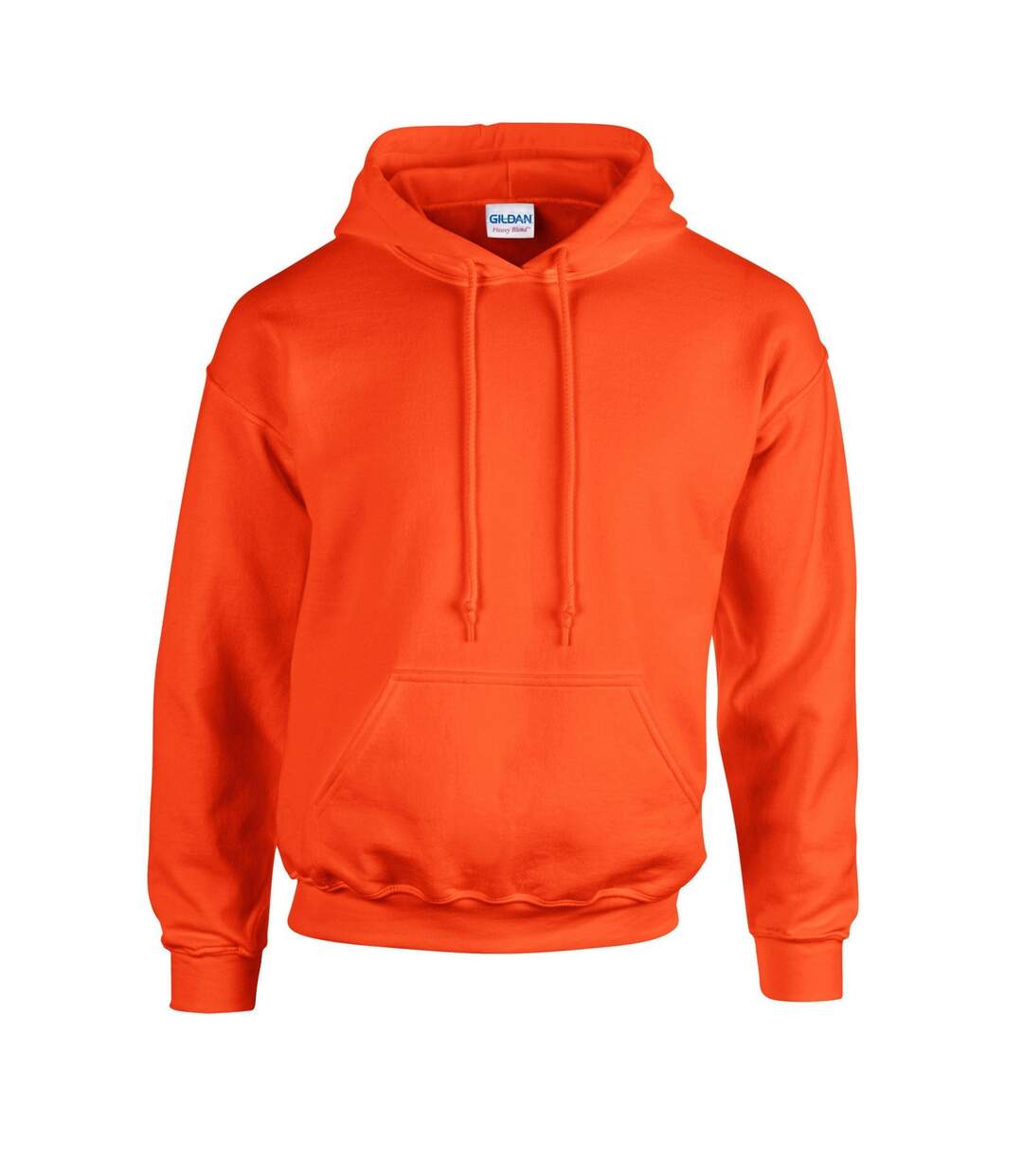 Sweat À Capuche Adulte Orange Gildan-1
