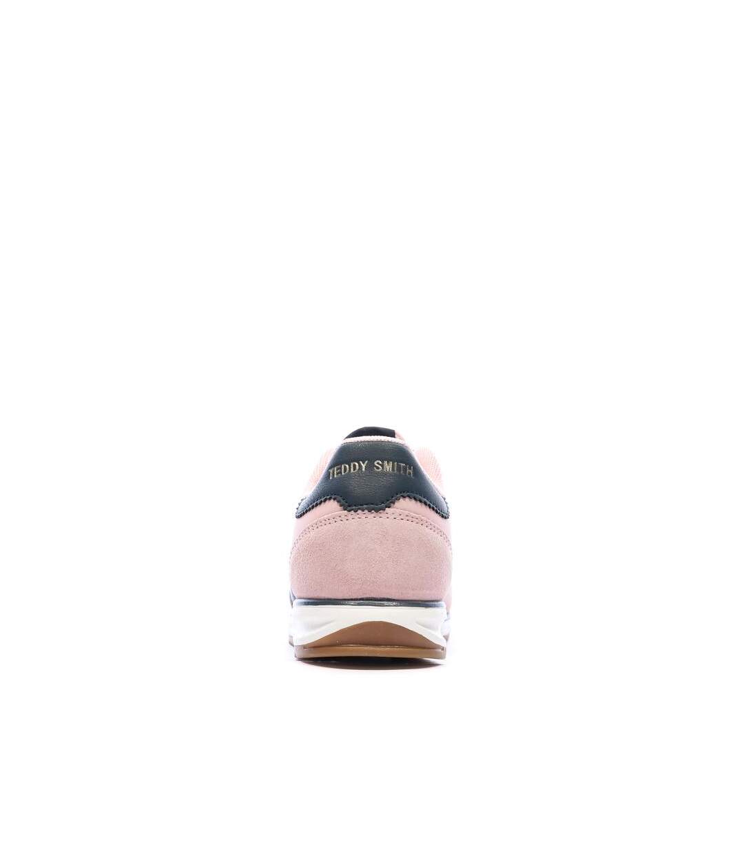 Baskets rose femme teddy smith 120232-3