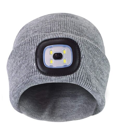 Ladies Led Beanie Hat | Knitted Rechargeable Beanie with Headlamp