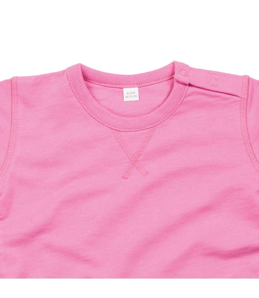 Sweat bébé rose chewing-gum Babybugz-3
