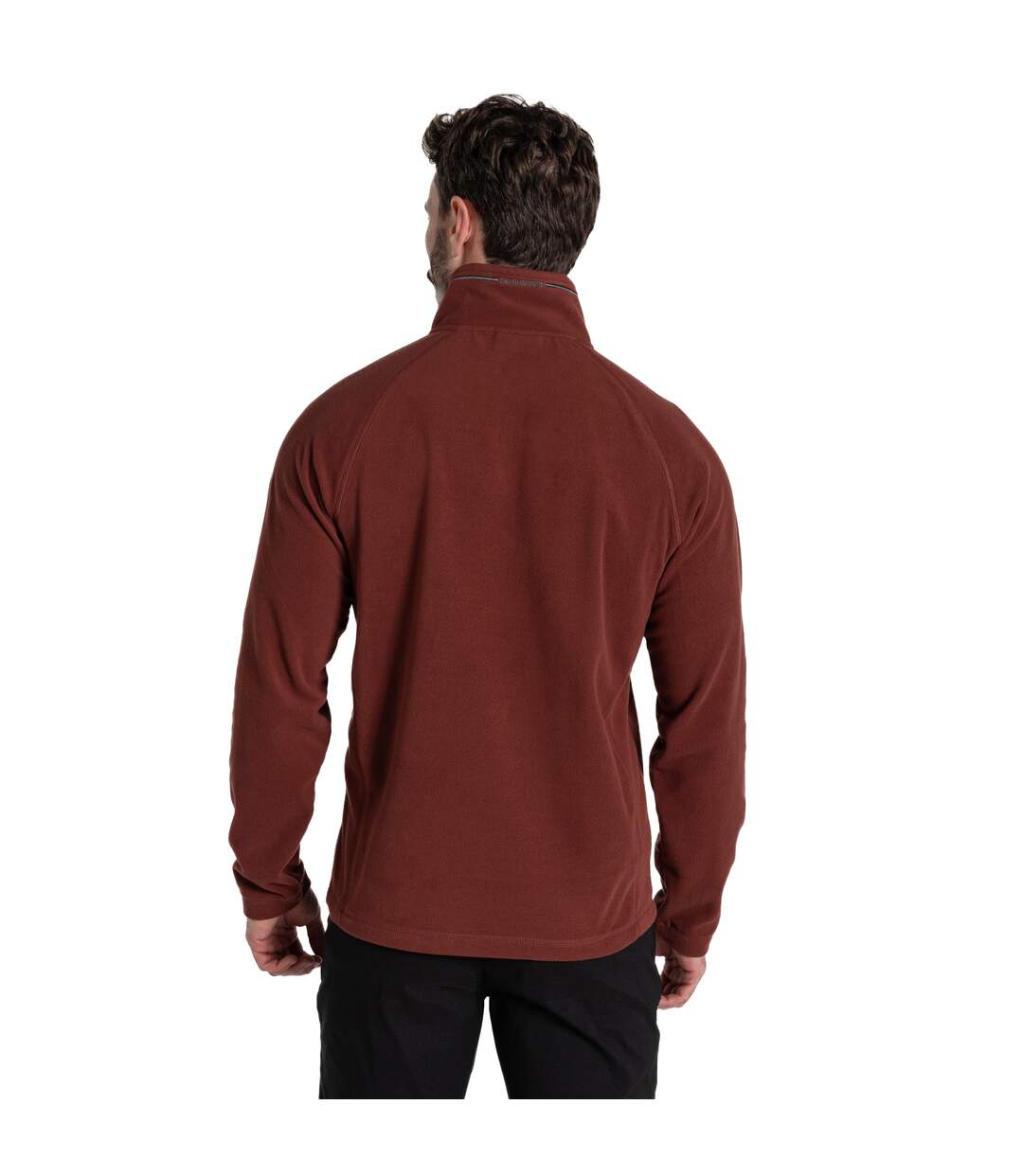 Mens corey vi half zip fleece top axinite red Craghoppers-2