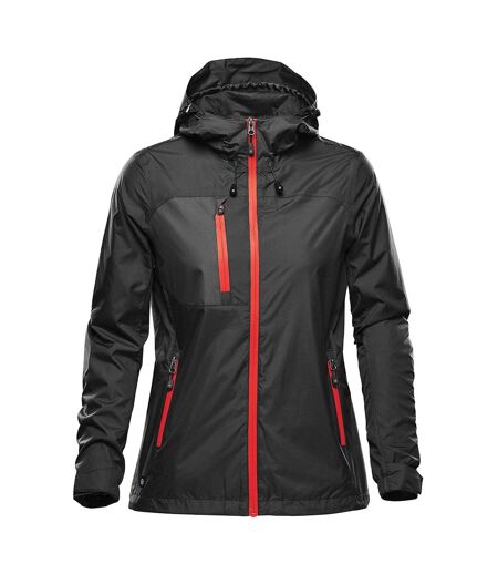 Veste Softshell Olympia Femme Noir Rouge Vif Stormtech