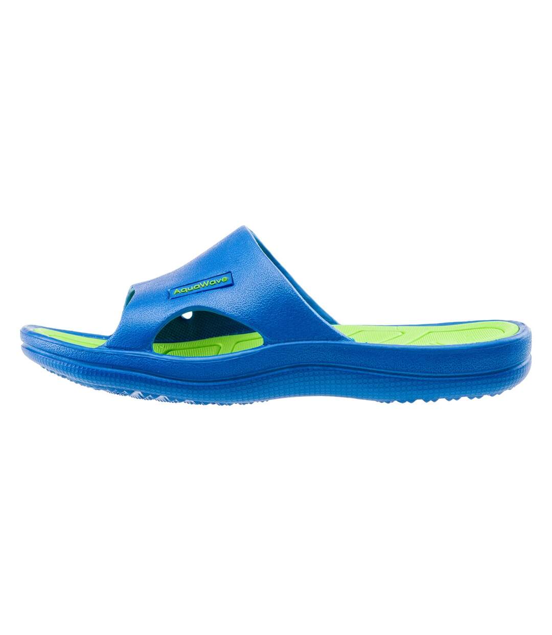 Claquettes nahin enfant bleu vif / vert clair Aquawave-2
