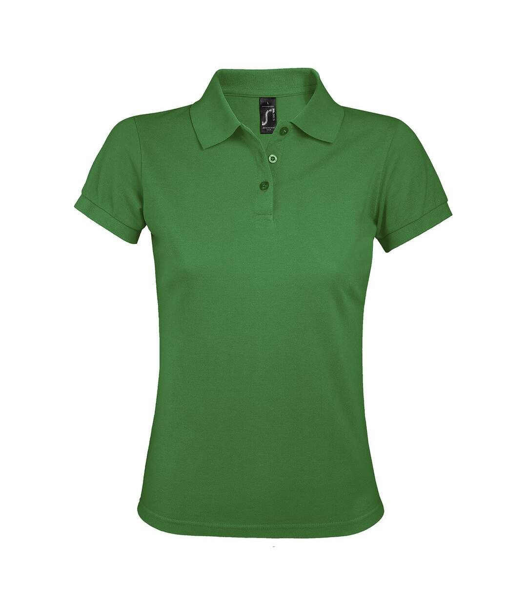 Polo manches courtes prime femme vert SOLS