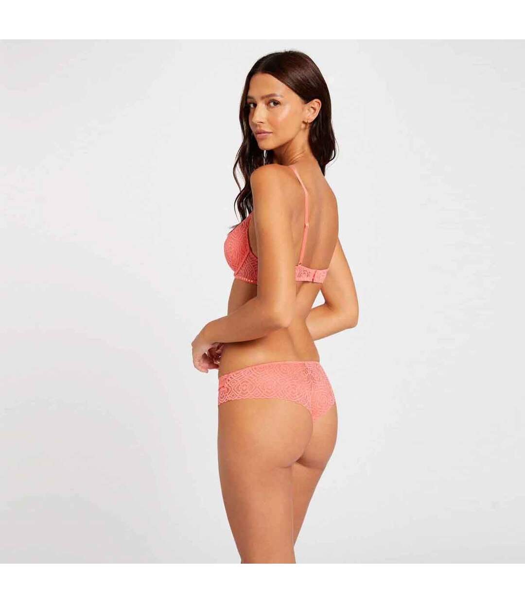 Shorty tanga rose Gwen