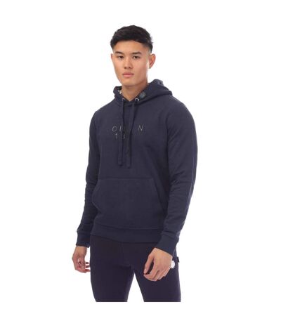 Sweat à capuche homme bleu marine Aquascutum