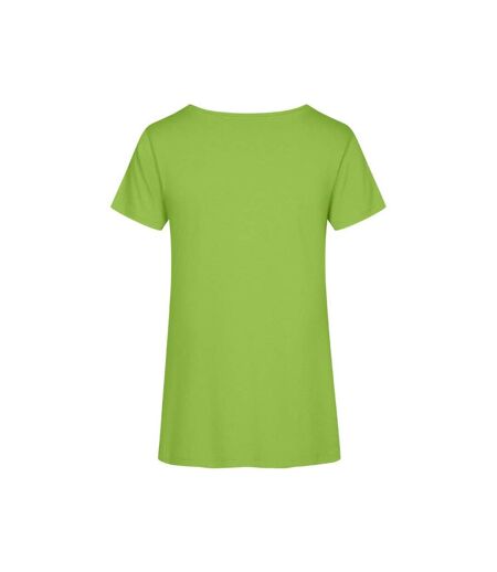 T-shirt Premium Femme Vert Citron Promodoro