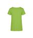 T-shirt Premium Femme Vert Citron Promodoro-2