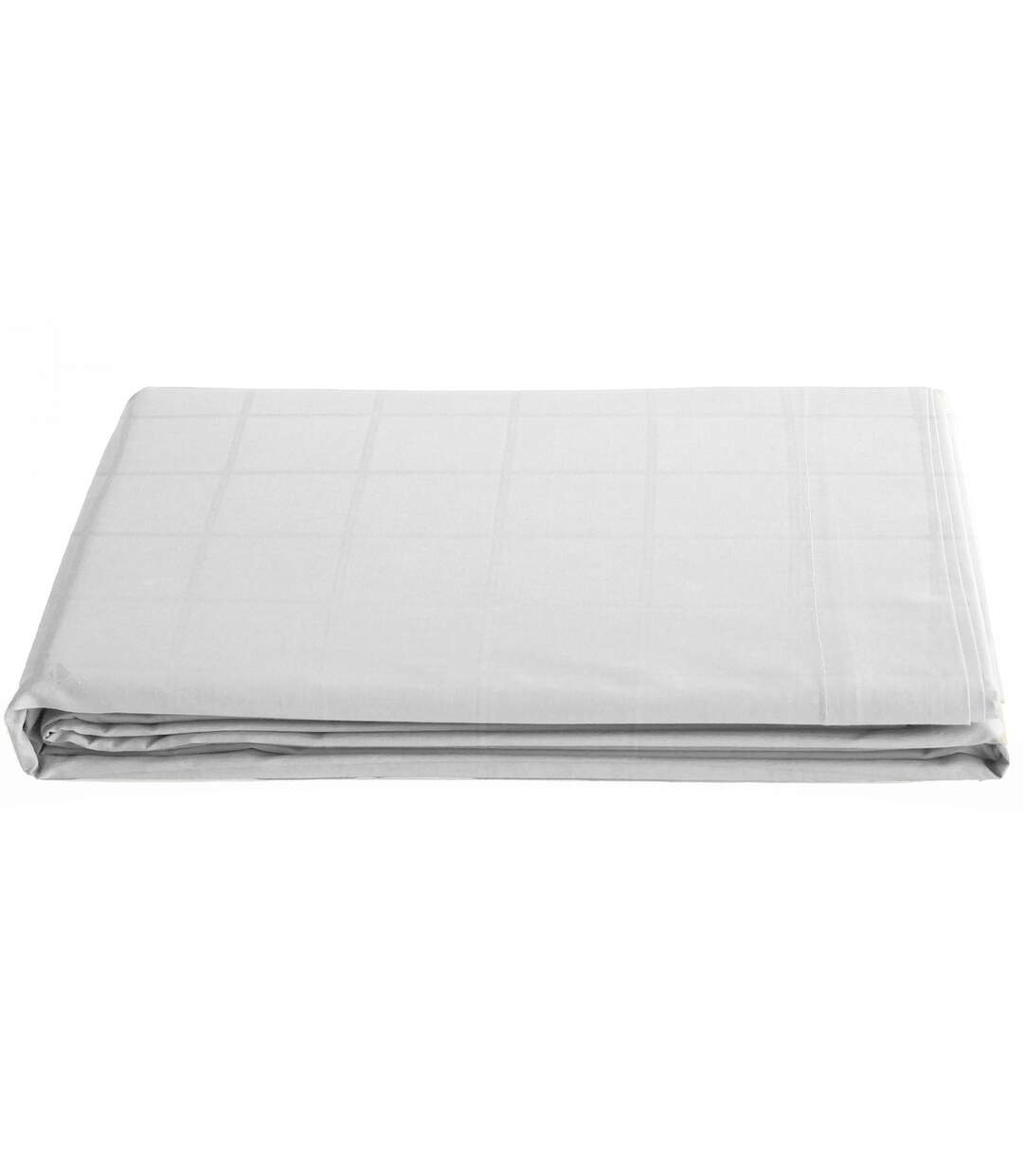 Drap plat satin de coton CONCERTO Carreaux-1