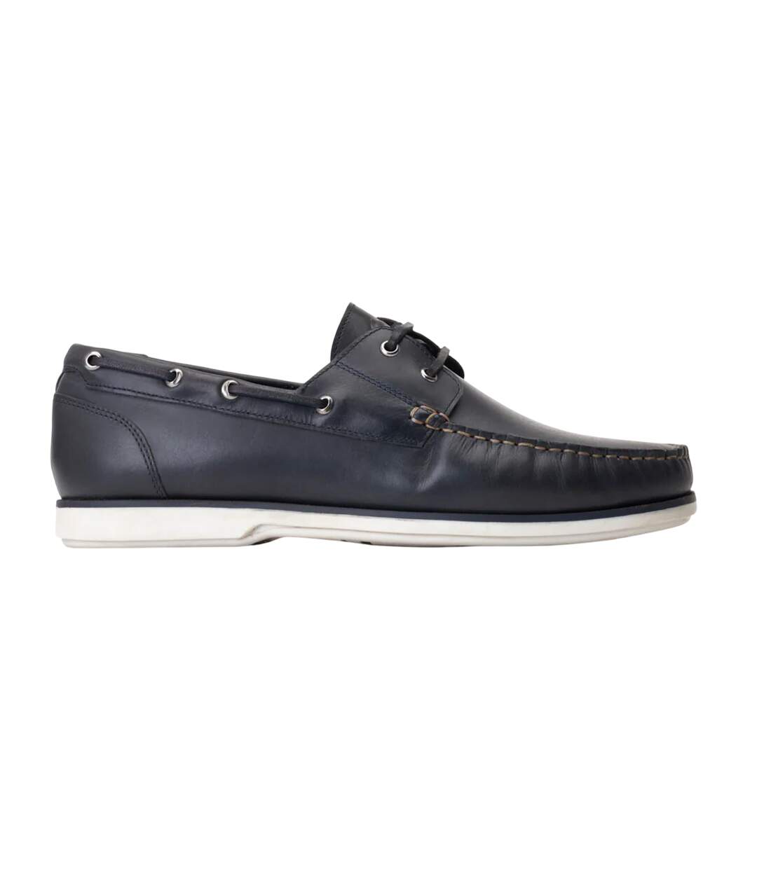 Mens Stern Boat Shoes Navy Base London-3