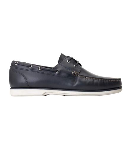 Mens Stern Boat Shoes Navy Base London