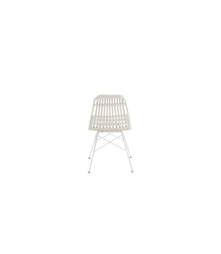 Chaise de Jardin Design Celeste 86cm Blanc