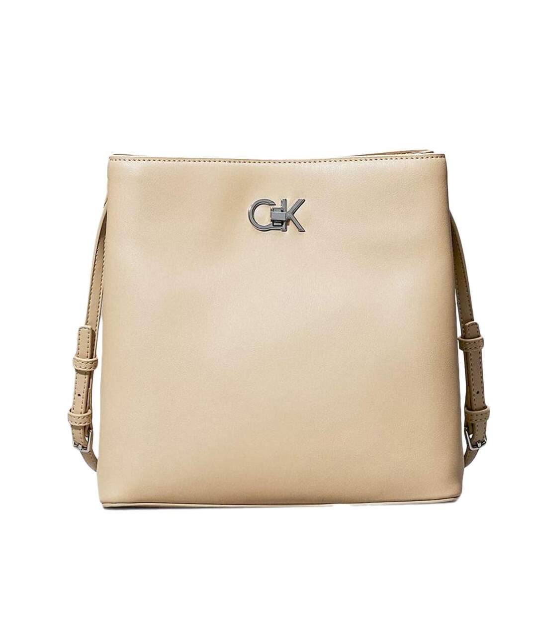 Sac beige femme calvin klein jeans bucket - taille unique-1