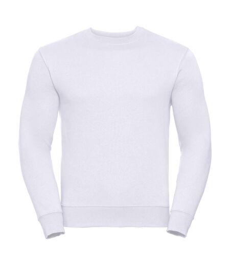 Sweat-shirt Authentique Pour Hommes Coupe Plus Fine Blanc Russell