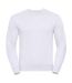 Sweat-shirt Authentique Pour Hommes Coupe Plus Fine Blanc Russell-1