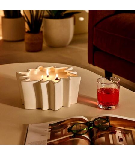 Bougie Parfumée en Céramique Sienna 850g Vanille Ambrée