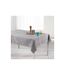 Nappe Rectangulaire Alisson 140x300cm Gris-1