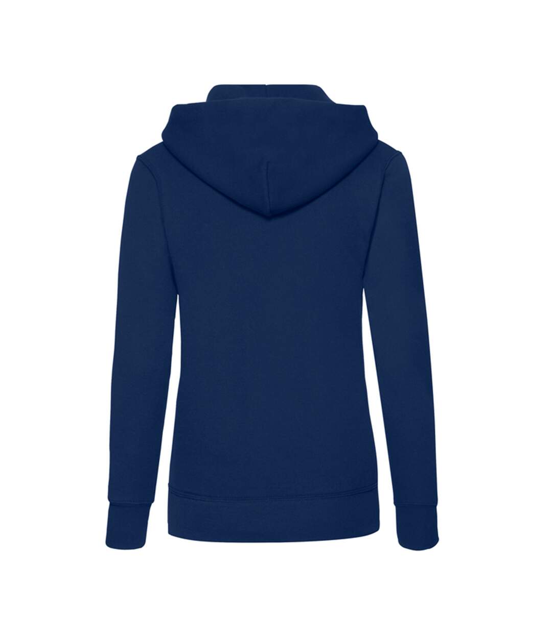 Sweat À Capuche Classic Femme Bleu Marine Fruit Of The Loom-2