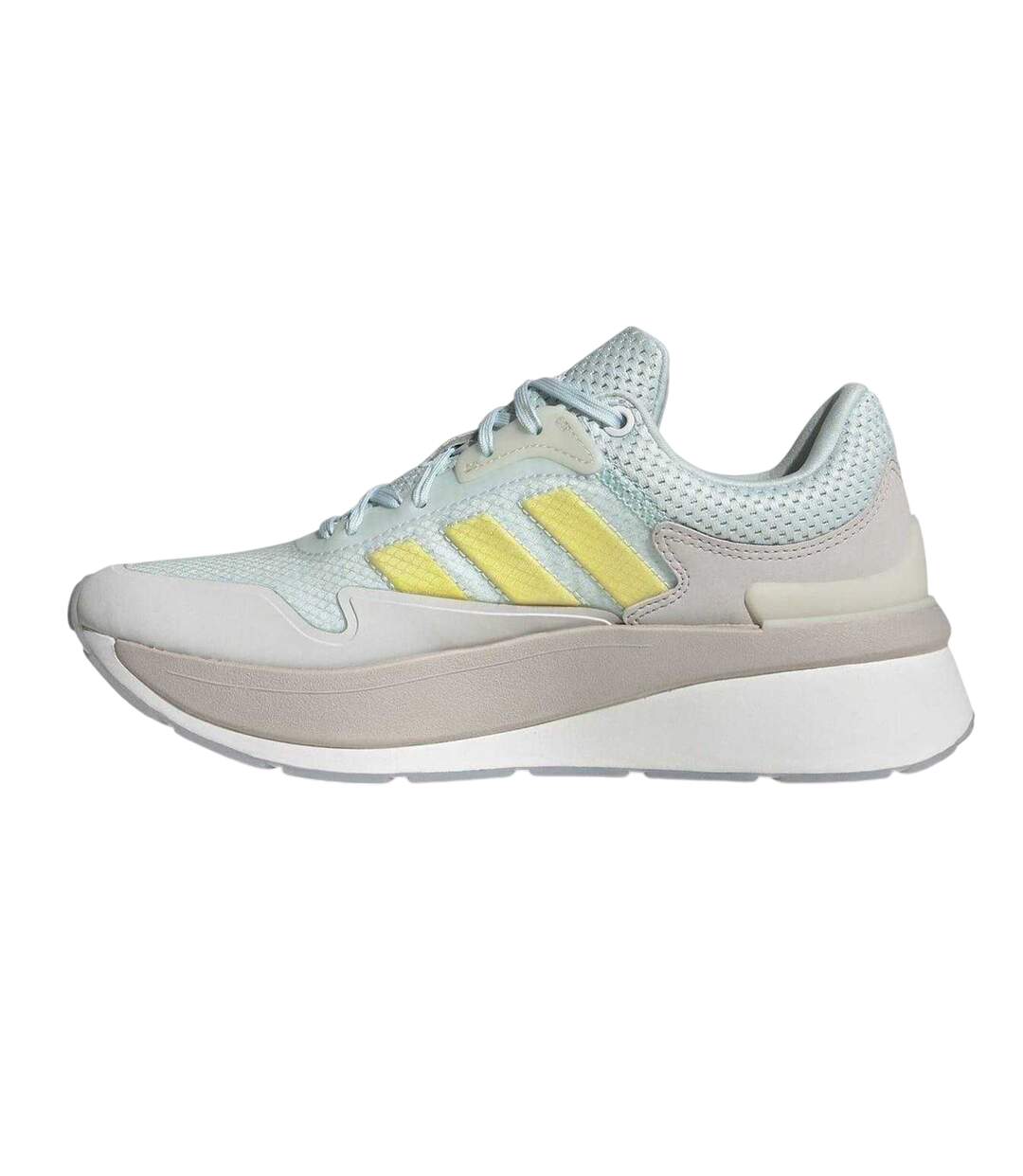 Baskets Motif/style 3 Rayures Znchill Lightmotion Femme Blanc Bleu Adidas-3