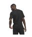 Mens Galaxy Logo T-shirt Black Adidas-3