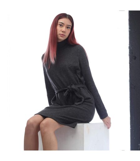 Robe manches longues bella femme noir Vero Moda