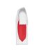 T-shirt Course À Pied Homme Blanc Rouge James And Nicholson-4