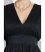 Robe longue en voile effet pailleté-3