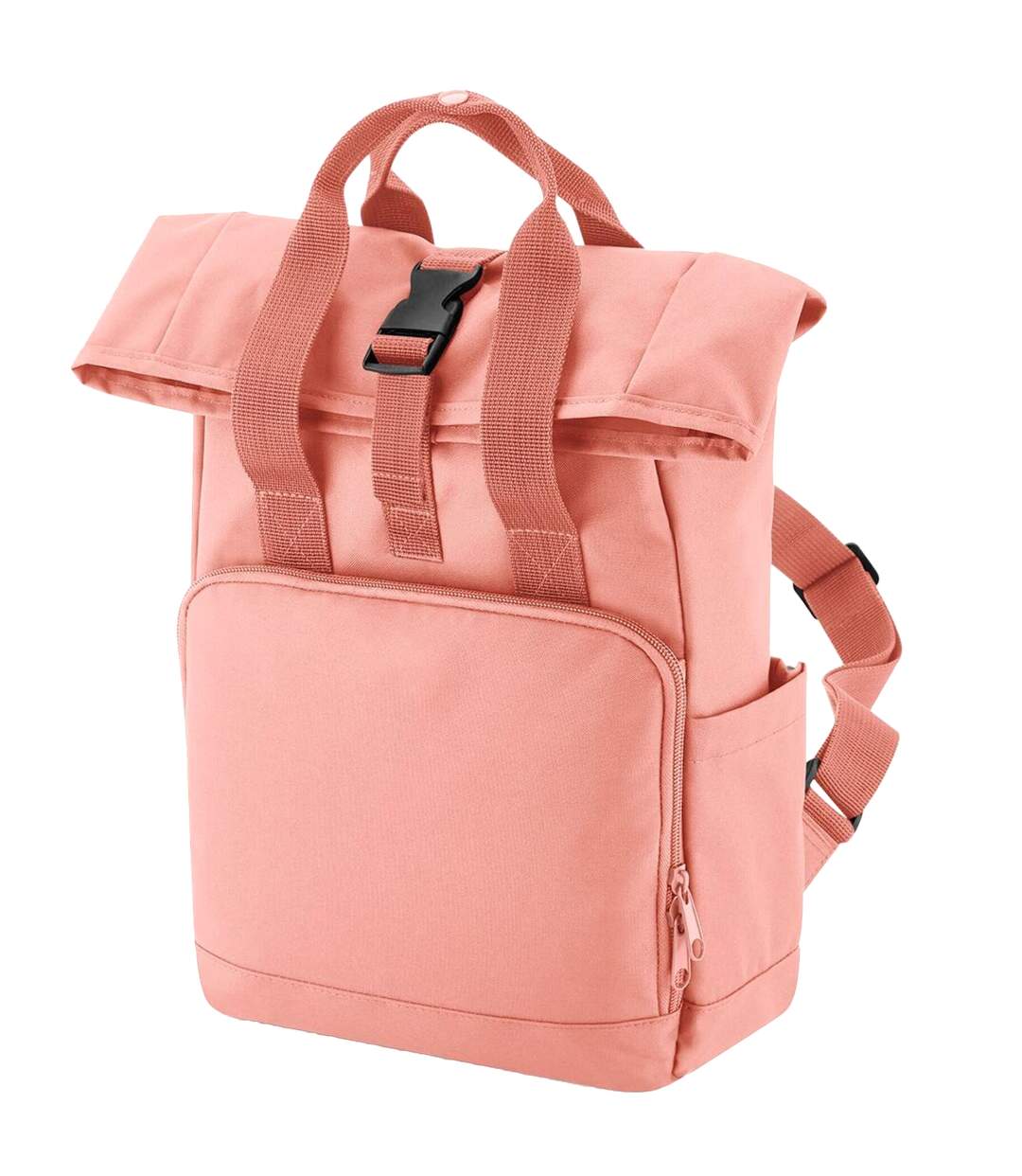 Sac à dos taille unique rose pâle Bagbase-1