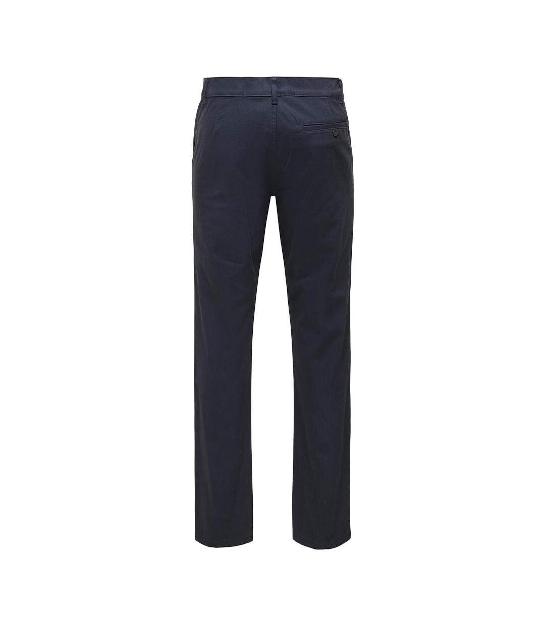 Pantalon fluide marine homme only & sons bologna-2