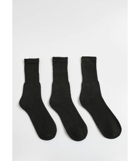 Chaussettes de sport à côtes, avec coton