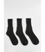 Chaussettes de sport à côtes, avec coton-2
