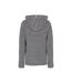 Womens/ladies fisher stripe macaroni eco friendly full zip hoodie ecru Weird Fish-2