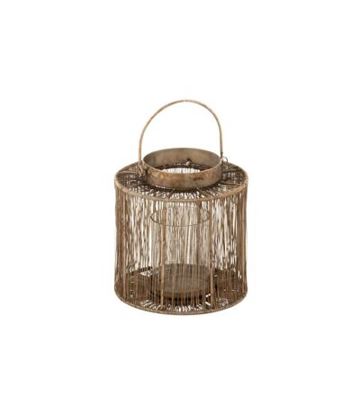 Lanterne Vintage en Métal Freyo 27cm Bronze