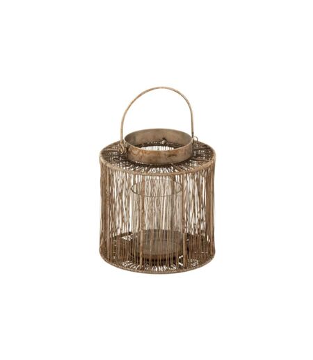 Lanterne Vintage en Métal Freyo 27cm Bronze