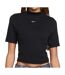 T-shirt Noir Femme Nike Essntl - L