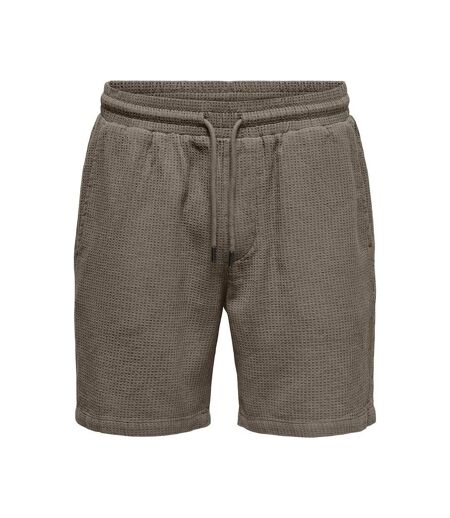 Short marron homme only & sons bertil