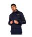 Mens Daprela Full Zip Hoodie Sky Captain Born Rich-2