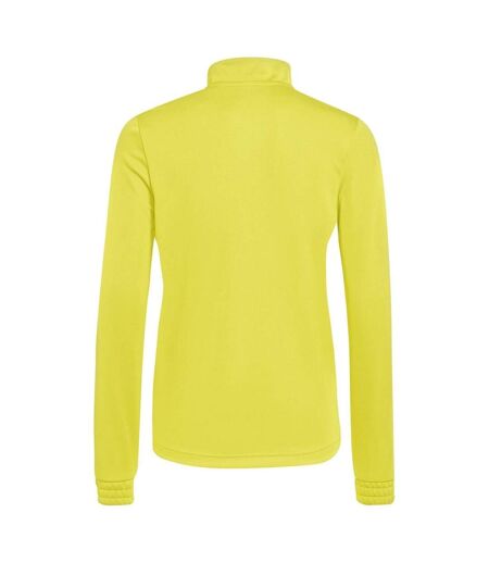 Womens/ladies Training Sweatshirt Yellow Black Adidas