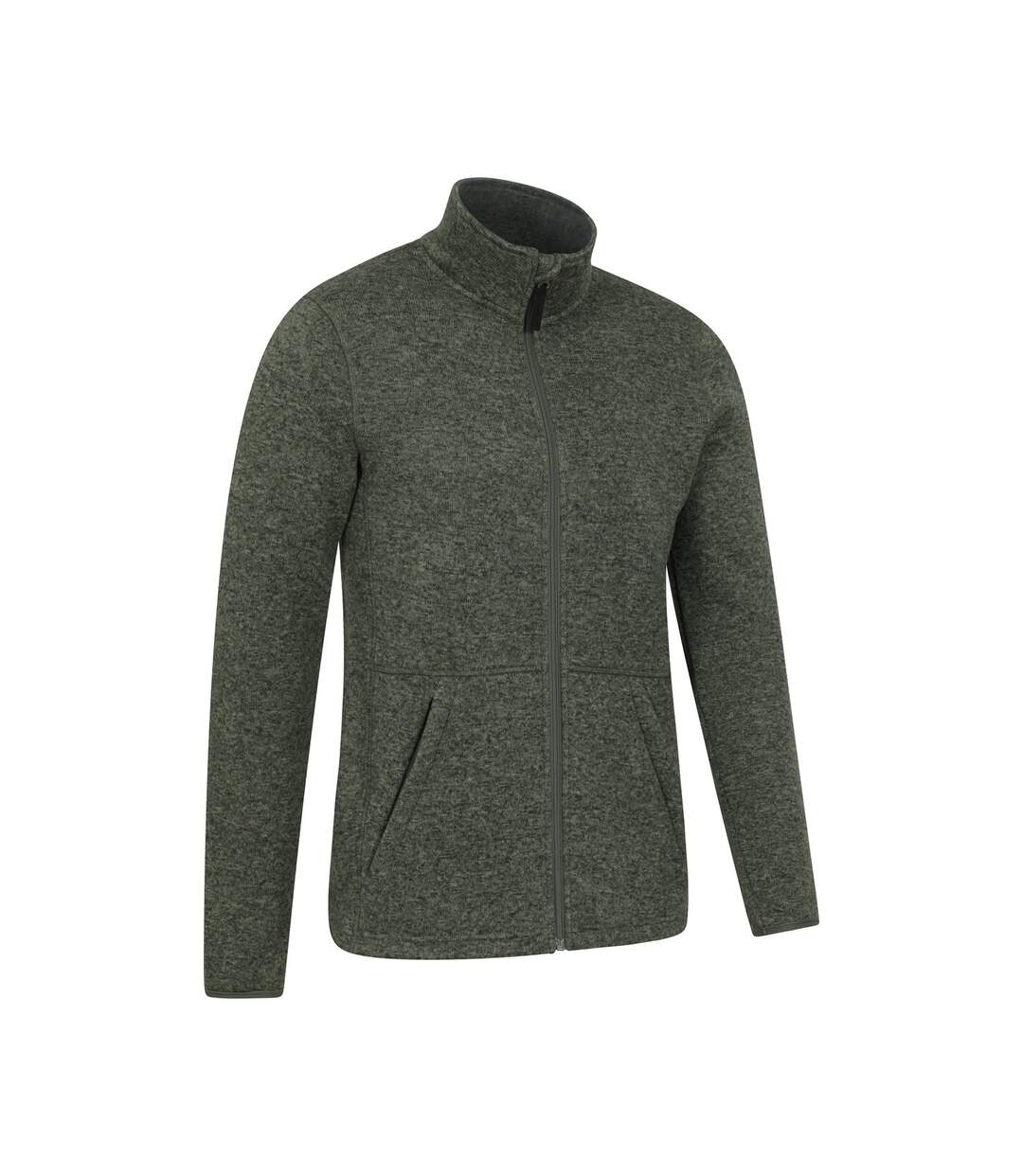 Mens Idris Iii Full Zip Fleece Jacket Green Mountain Warehouse-2