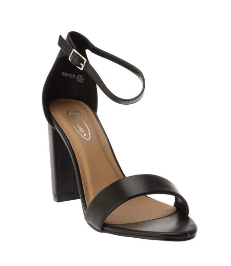 Sandales Barely There Femme Noir Where´s That From