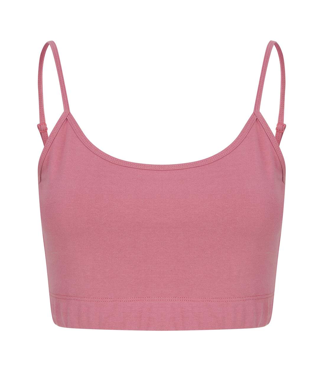 Haut court fashion femme rose pâle Skinni Fit