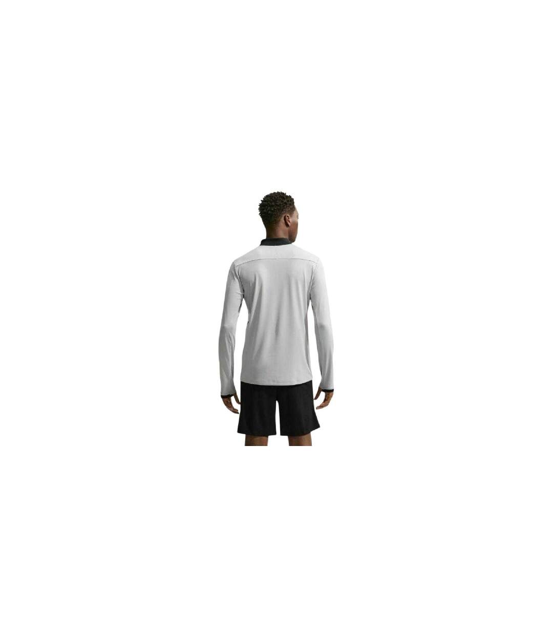 Mens Dri-fit Academy 25 Training Sweatshirt Grey Nike-1