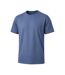 Tee shirt homme col rond en coton 200GSM avec logo sur manche 1218080 Umbro-1