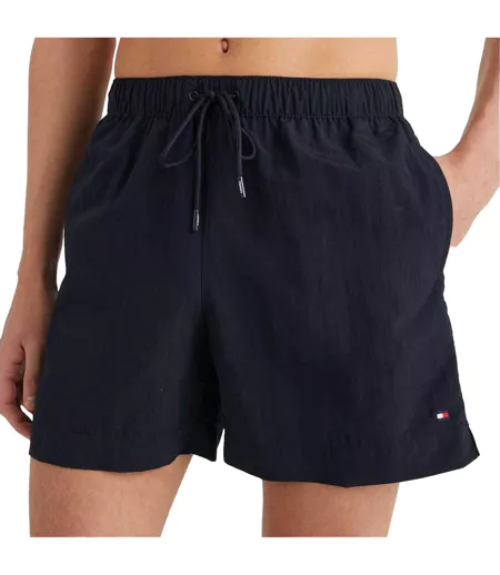 Short De Bain Style Logo Essential Homme Bleu Tommy Hilfiger
