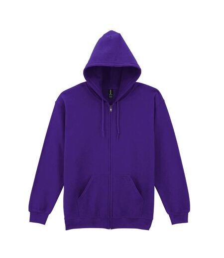 Veste À Capuche Adulte Violet Gildan