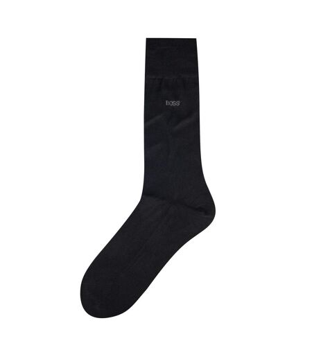Mens Plain Lightweight Socks Black Boss