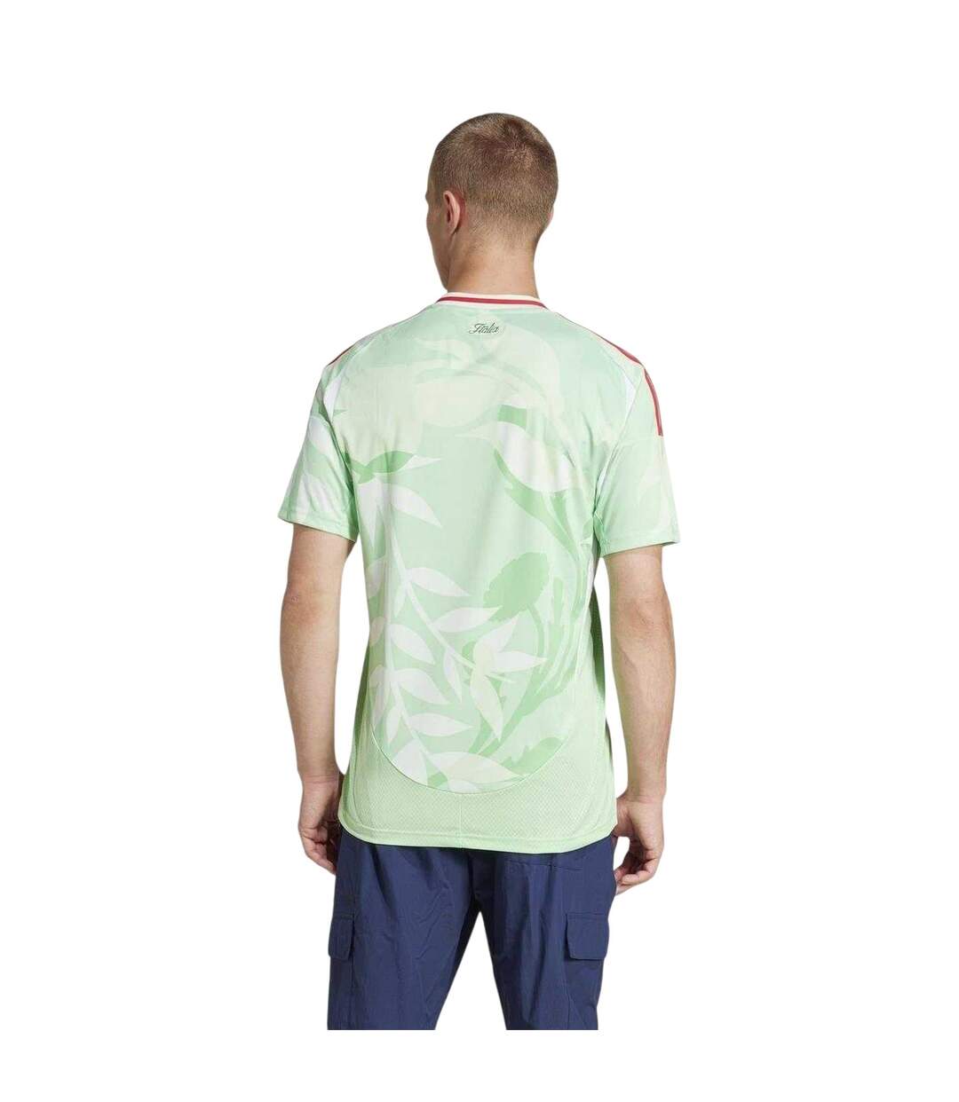 Maillot Extérieur Motif/style Italie Homme Vert Adidas-3