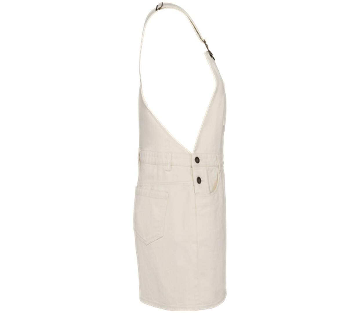 Robe salopette - Femme - PAT5010 - beige ivoire-2